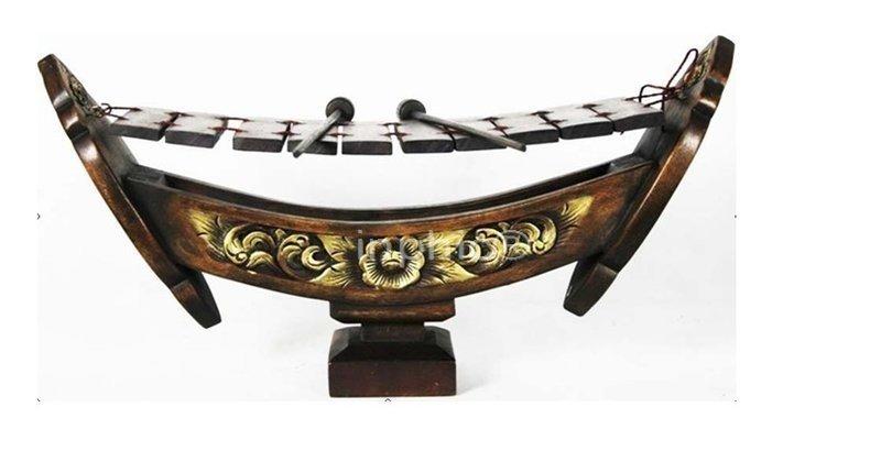 INPHIC-東南亞 家居飾品 泰國風格 泰式木雕 擺飾 工藝品 描金 木琴