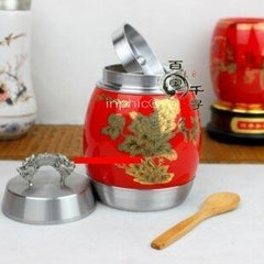 INPHIC-花開富貴 茶葉罐大款密封錫罐 生日 男 實用