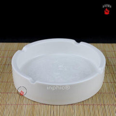 INPHIC-陶瓷龍紋煙灰菸灰缸 餐廳咖啡廳煙缸 酒家酒樓餐館實用小款白瓷器煙缸6個組