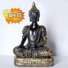 INPHIC-宗教 東南亞風格 樹脂陶瓷 佛像擺飾 家居裝飾品 泰國風情 小坐佛