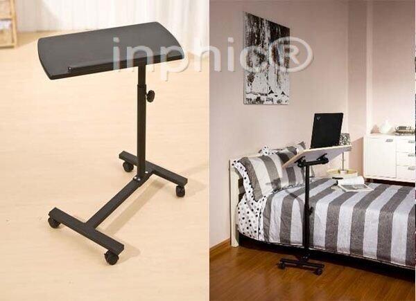 INPHIC-熱銷款360度水平旋轉桌面 移動升降notebook桌 床上電腦桌 床邊桌