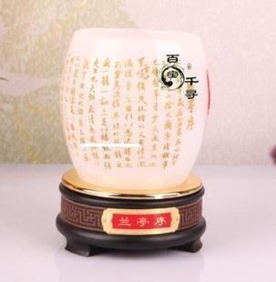 INPHIC-蘭亭序 琉璃筆筒創意時尚 辦公桌擺設