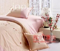 INPHIC-愛全棉斜紋繡花單人三件套