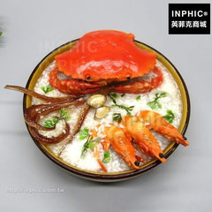 INPHIC-訂做假菜模型仿真食物食品模型中餐海鮮粥模型