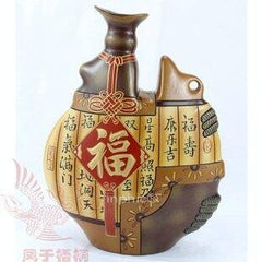INPHIC-孔雀福順原創手工陶藝陶器陶瓷工藝品擺飾
