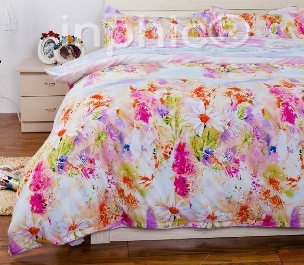 INPHIC-全棉 斜紋 印花 單人雙人床上四件套