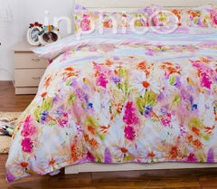 INPHIC-全棉 斜紋 印花 單人雙人床上四件套