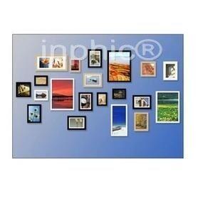 INPHIC-實木創意照片牆相片牆相框組合新品20G大尺寸組合相框