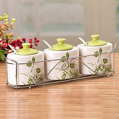 INPHIC-廚房用具 歐式廚房調味瓶調味罐陶瓷套裝餐具套裝六件套