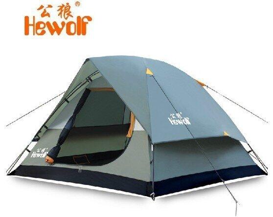 INPHIC-防暴雨帳篷戶外多人露營帳篷3-4人雙層野外帳篷雙人1130 防水系數5000以上