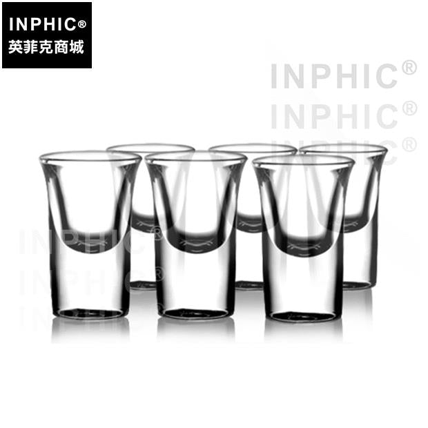 INPHIC-套裝吞杯玻璃水晶厚底酒具6杯子彈杯烈酒杯白酒杯
