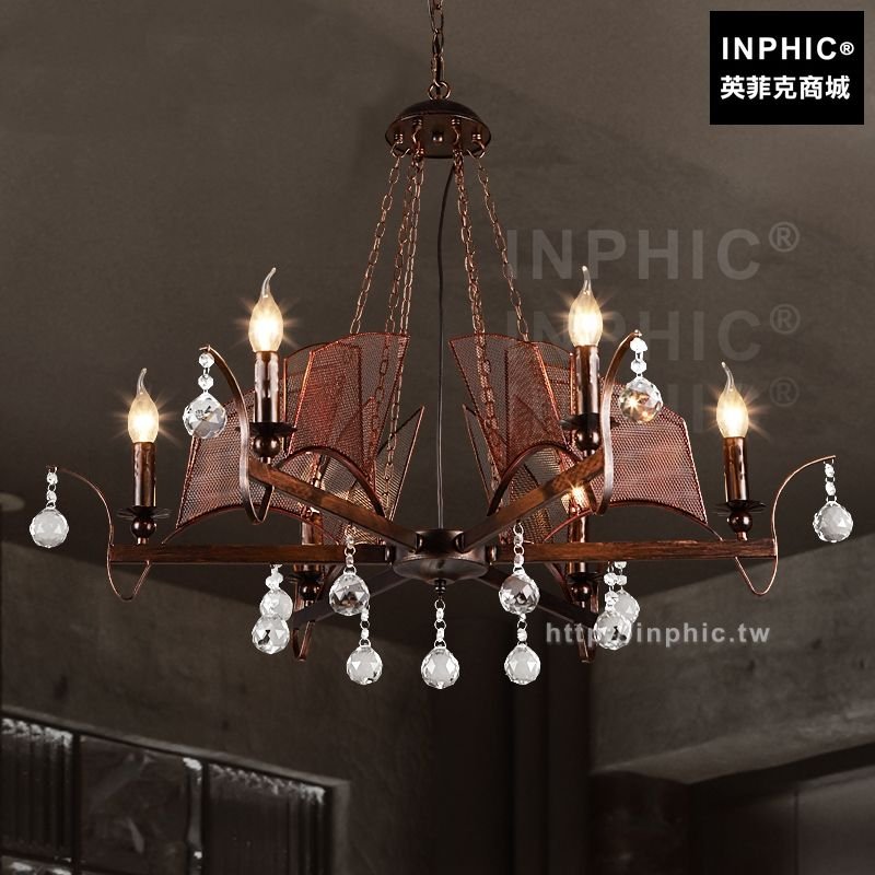 INPHIC-裝飾燈服裝店咖啡廳簡約工業風loft會所吊燈現代商場