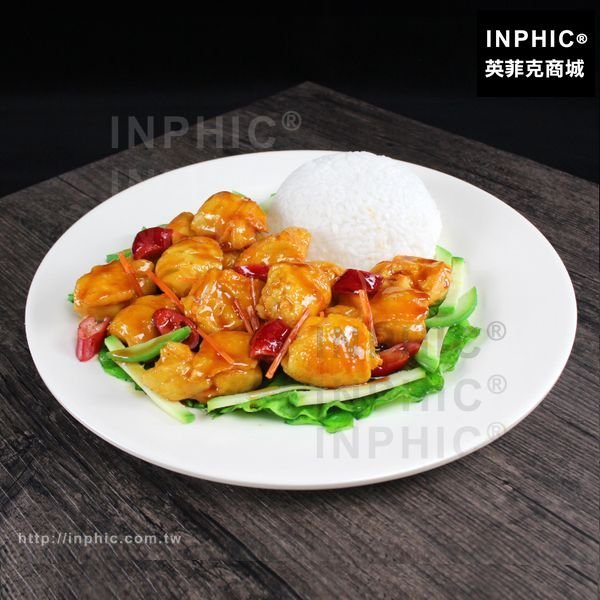 INPHIC-雞塊飯模型訂做仿真蓋飯食物模型