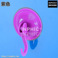 INPHIC-門後掛鉤無痕掛鉤強力吸盤壁掛黏鉤無黏膠廚房免釘衣掛衣鉤置物架-三入-紫色