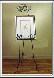 INPHIC-鐵藝油畫架 鐵藝畫架 鐵藝書架