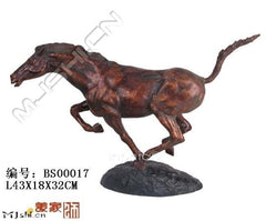 INPHIC-歐式客廳裝飾擺飾傢俱飾品樹脂工藝品黑駿馬