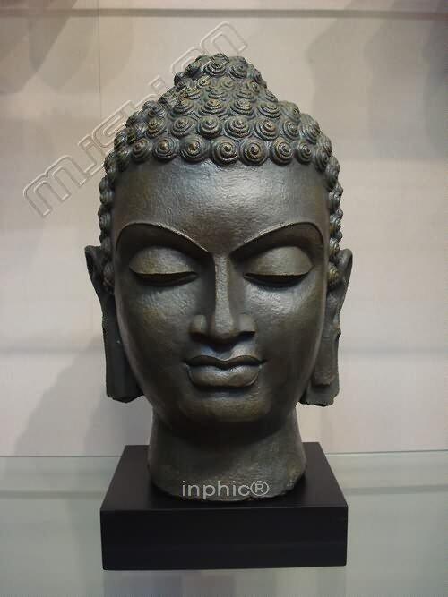 INPHIC-東南亞風格 佛像 擺飾 佛頭 傢俱 家居飾品 裝飾小擺飾 佛頭