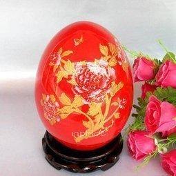 INPHIC-景德鎮彪戈爾陶瓷 創意陶瓷裝飾中國紅 金牡丹