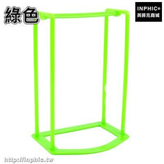 INPHIC-創意防滑衣架收納架塑膠衣架置物架衣櫃整理架晾曬架掛衣服架層架-綠色