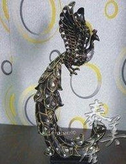 INPHIC-東南亞風格 樹脂工藝品 木雕擺件 家居裝飾品孔雀東南飛