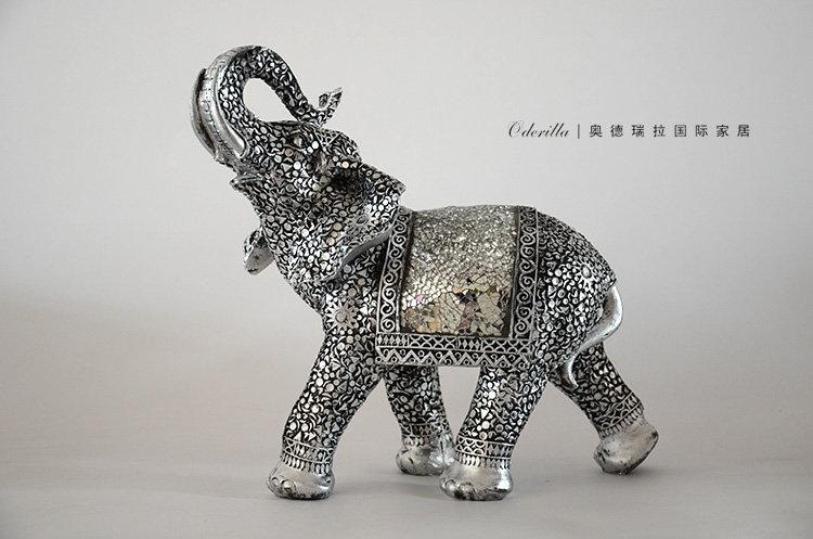 INPHIC-大象擺飾 歐式美式現代家居會所擺設裝飾品