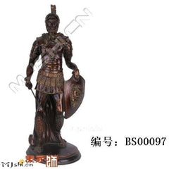 INPHIC-歐式客廳裝飾擺飾傢俱飾品樹脂工藝品歐洲武士