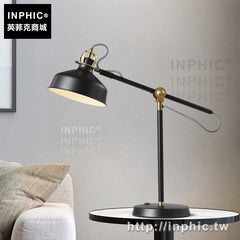 INPHIC-辦公燈吧檯燈工作金屬立式學習美式長臂檯燈