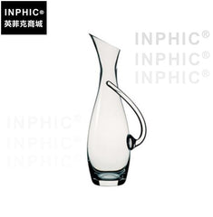 INPHIC-醒酒器調酒器玻璃濾酒器1.2L酒具異形分酒紅酒