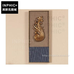 INPHIC-木雕實物畫掛畫泰國裝飾品東南亞裝飾畫壁畫