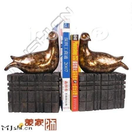 INPHIC-歐式裝飾擺件東南亞風格傢俱飾品泰國家居書立書擋小鳥書檔