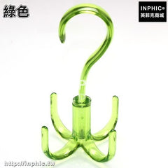 INPHIC-衣櫃櫥多層掛包袋包包收納掛架曬衣晾衣架衣掛鉤掛衣鉤晾曬架鞋架-綠色兩入