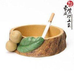 INPHIC-精品紫砂茶寵 枇杷樹樁煙灰菸灰缸 段泥 居家精品