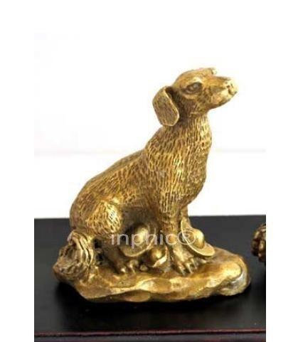 INPHIC-開運 開光純銅狗擺件-招財守財鎮宅化煞補缺角 西北角 補房屋缺角