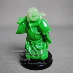 INPHIC-宗教 玉雕 財運到 彌勒佛 玉瑪瑙 店面擺設工藝品 生日