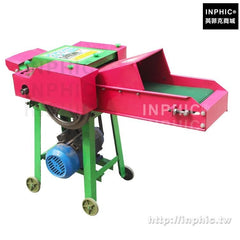 INPHIC-養殖鍘草機全自動碎草機餵牛羊家用切草機玉米小麥-輸送帶四刀配兩相2.2KW馬達