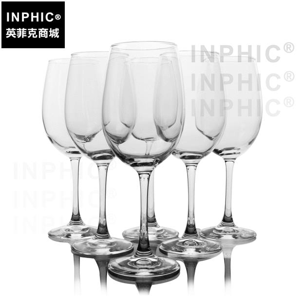 INPHIC-無鉛烈酒杯高腳杯葡萄酒6支裝酒具紅酒杯玻璃465ML強化