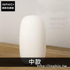 INPHIC-白色插花簡約茶幾裝飾品客廳餐桌花器花瓶擺件陶瓷現代-中款