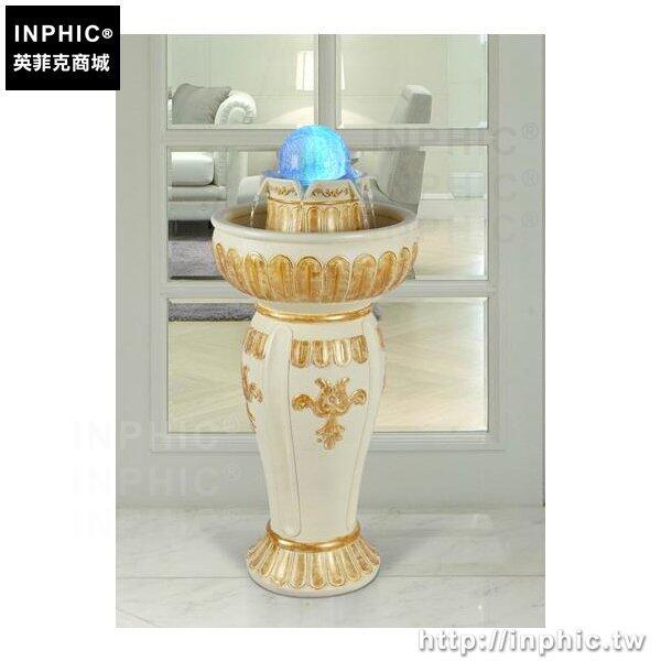 INPHIC-歐式客廳喬遷擺飾璀璨明珠流水噴泉落地裝飾品辦公室-