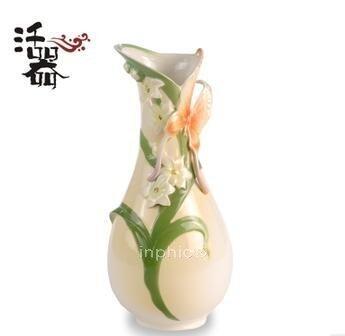 INPHIC-琺瑯世家 福慧雙修 琺瑯瓷花瓶花插 現代家居飾品客廳擺飾