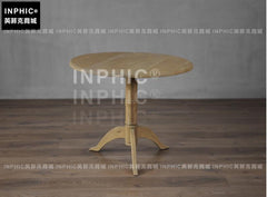 INPHIC-北歐美式折疊復古咖啡桌 沙發邊角幾小圓桌邊桌-B款