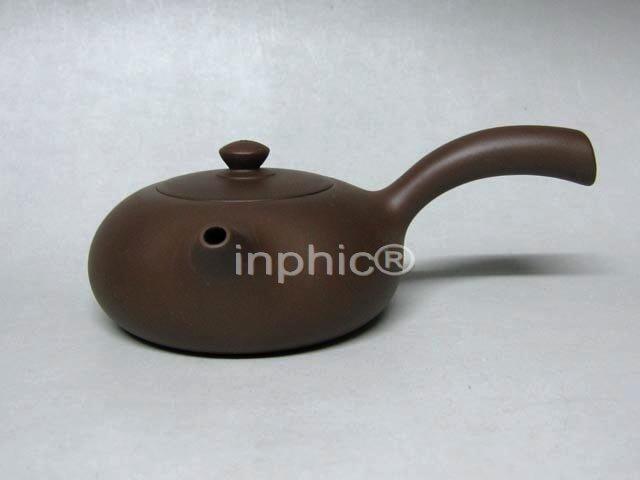 INPHIC-超值紫玉金砂紫砂手工紫泥木柄橫把壺 180cc