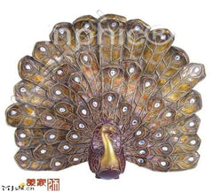 INPHIC-歐式客廳裝飾擺飾傢俱飾品泰國家居孔雀開屏