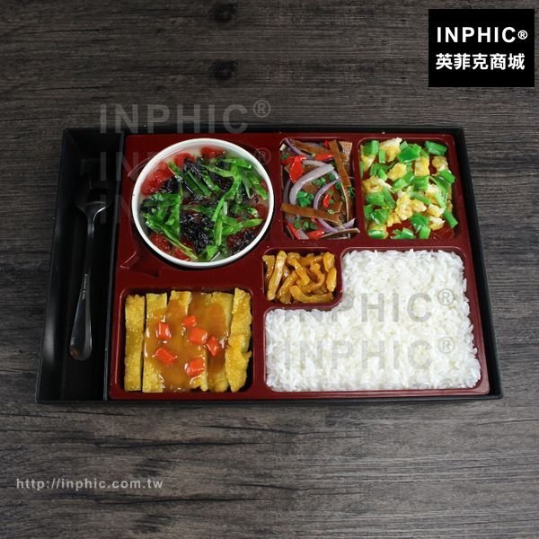 INPHIC-假樣米飯盒仿真菜套餐訂製訂做中餐假菜餐盒食品模型飯盒