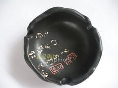 INPHIC-煙灰菸灰缸 陶瓷 黑色煙缸  日式