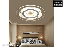 INPHIC-兒童房間燈具餐廳燈吸頂燈led 書房燈臥室燈現代花形簡約-直徑42cm