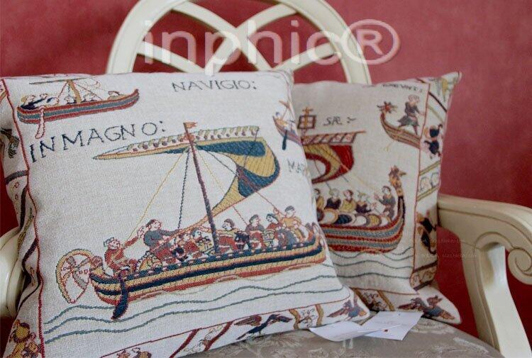 INPHIC-錦繡 方墊套靠墊套大航海時代藍帆