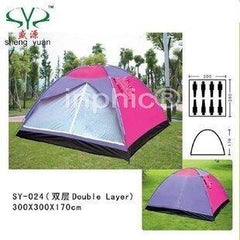 INPHIC-旅行者野外休閒單層8人帳篷防潮墊燈024款@