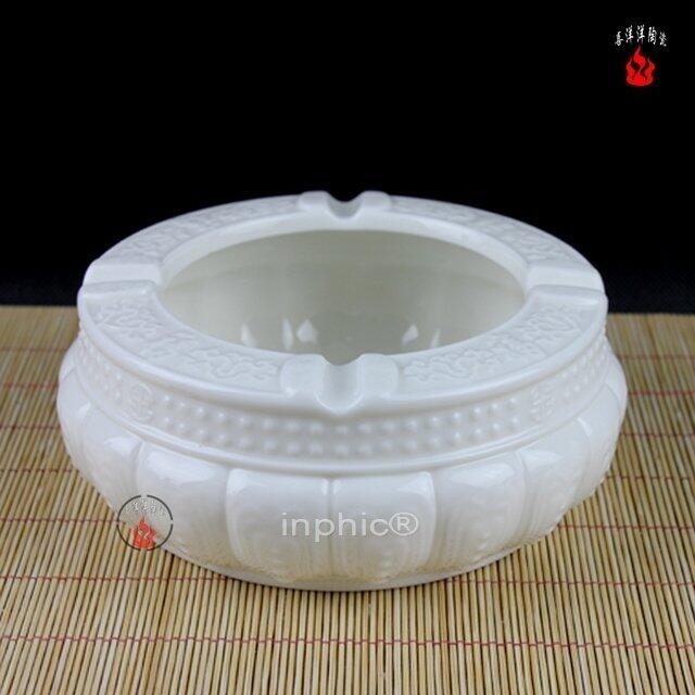 INPHIC-創意南瓜型田園家居酒店陶瓷煙灰菸灰缸 白瓷煙缸餐廳咖啡廳用煙灰菸灰缸