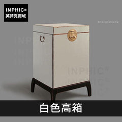 INPHIC-居家中式沙發創意松木茶幾簡約-白色高箱