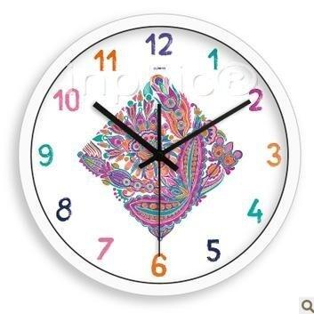 INPHIC-超靜音鐘錶臥室中國風 民俗畫